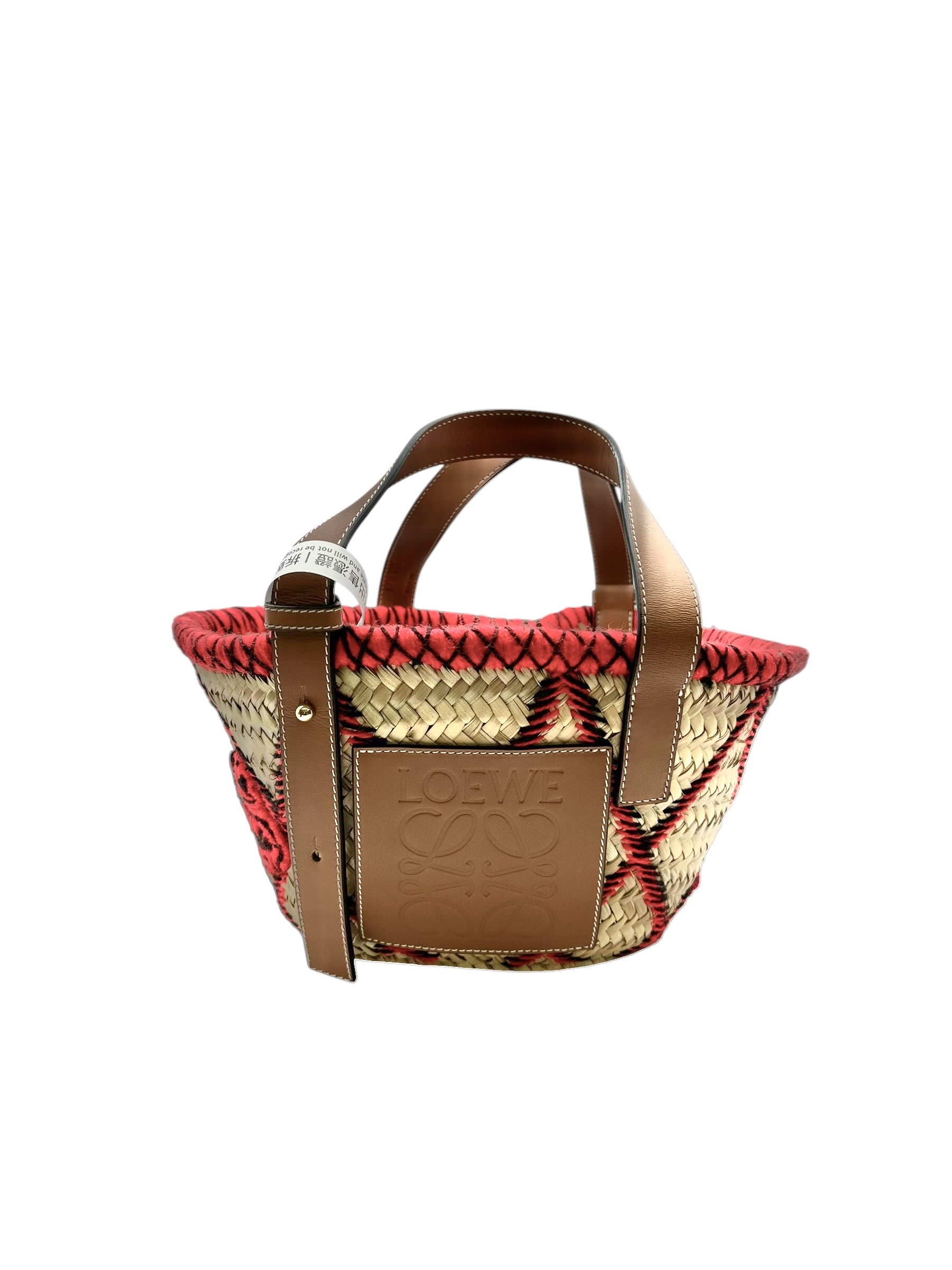 Pre-owned LOEWE Straw-woven Bamboo Basket Bag / Product Code: 071301