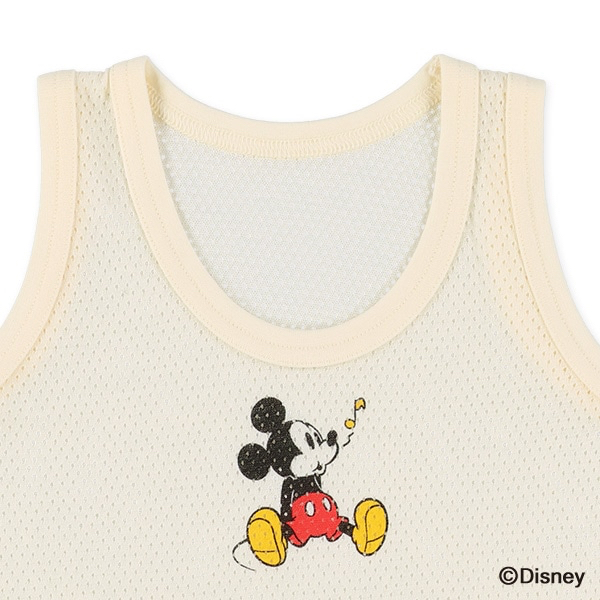 🇯🇵預訂 日本直送🇯🇵米奇印花網眼背心打底內衣三件套