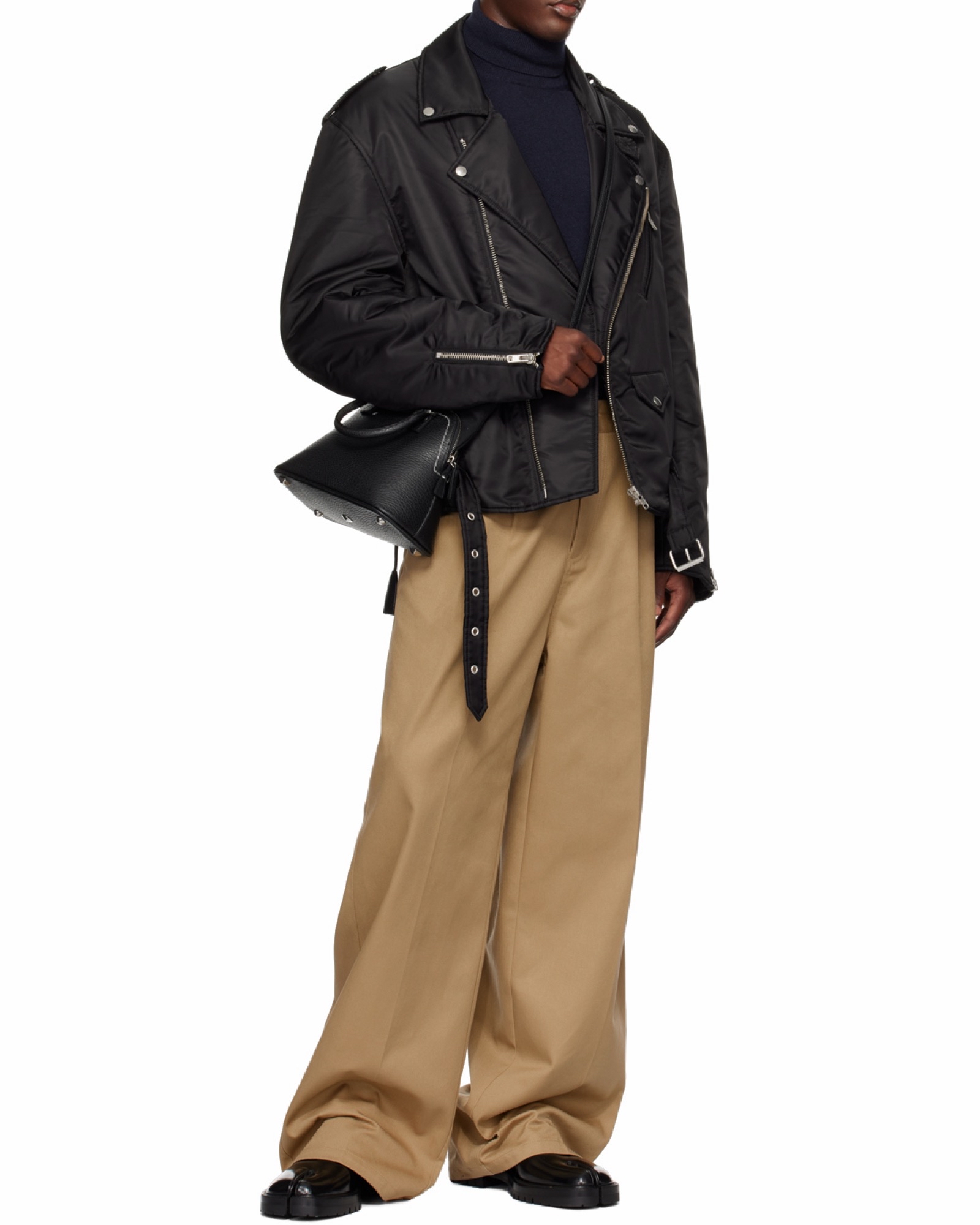 Maison Margiela 女士 迷你5AC徽標單肩包均碼碼MINI、26cm*13cm*18cm 