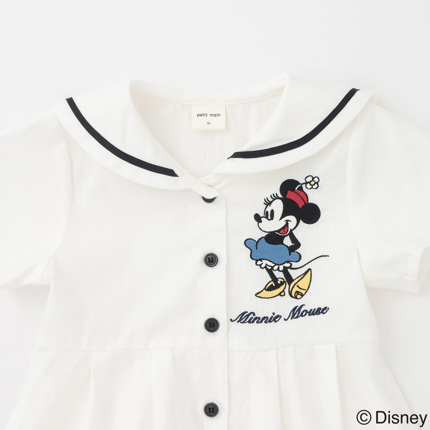 🆕【⭐訂購⭐】🌀🇯🇵 日本直送🌀#Disney #Minnie 刺繡 水手服連身裙 [2款選] 🌀 [ELFA-0130]