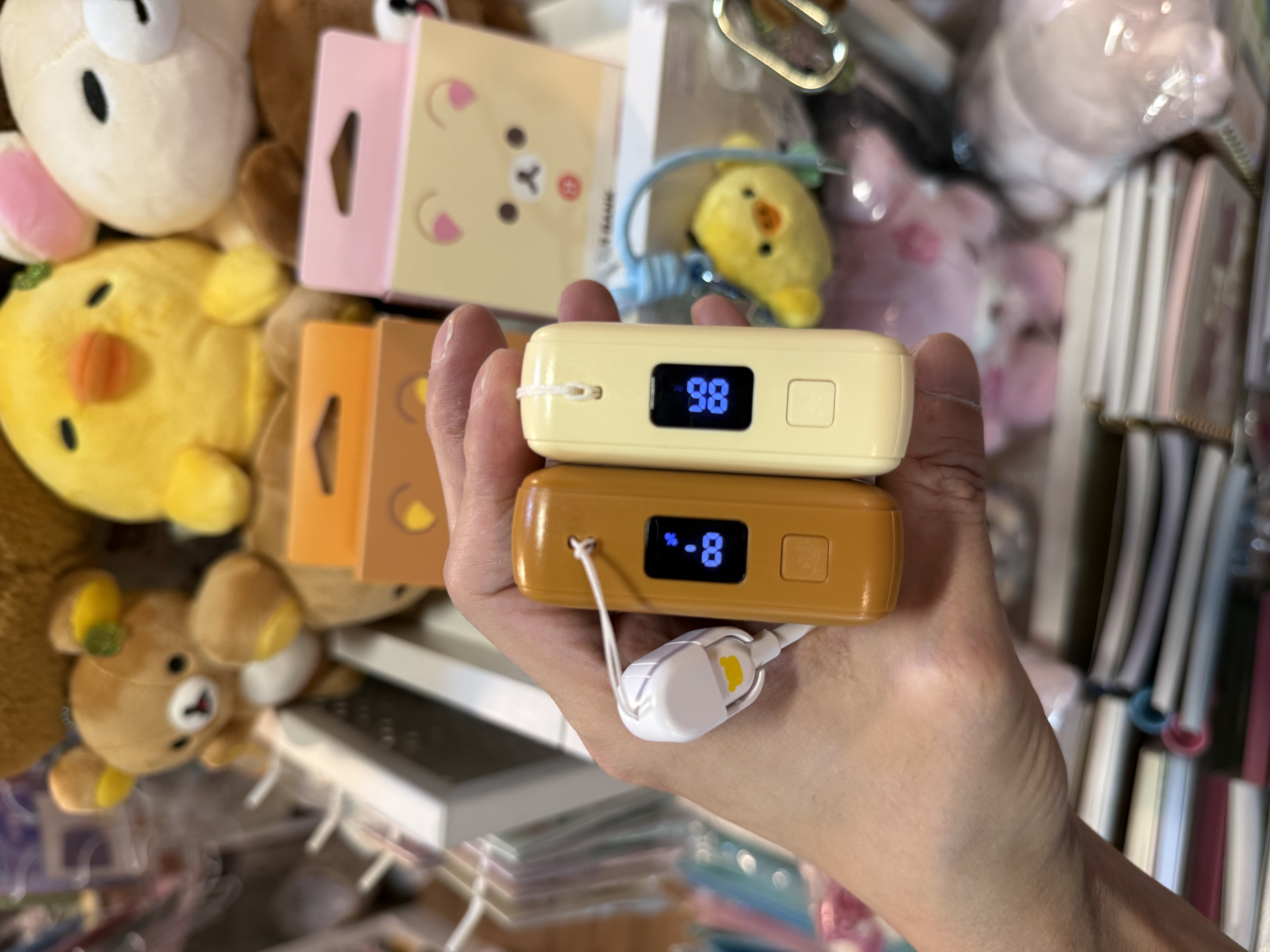 《預訂貨品》全新韓國限定 Rilakkuma外置充電器。10000mAh。快充