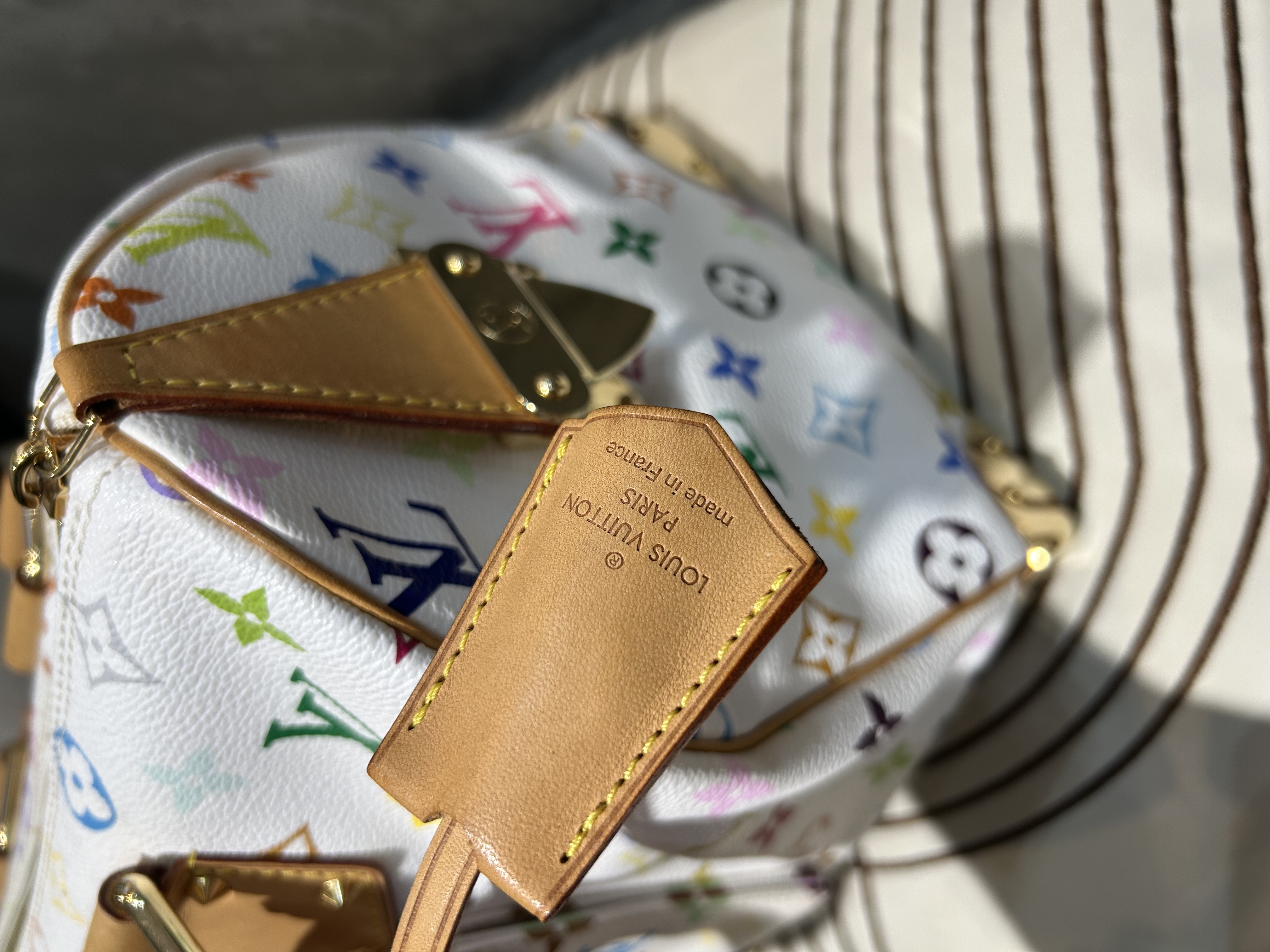 LV Speedy 30 村上隆白彩花