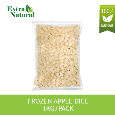 Frozen Apple Dice