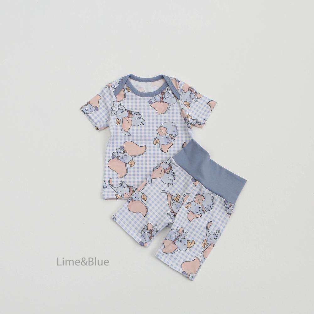 Summer Check Friends Loungewear Set