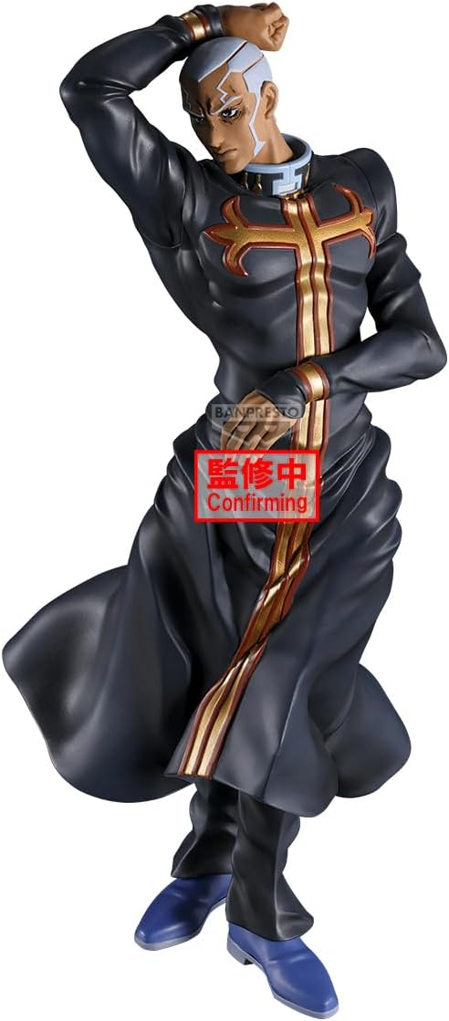 Banpresto, Mometria Figure: JoJo's Bizarre Adveture Stone Ocean, Enrico Pucci   JoJo的奇妙冒險 石之海 恩里克·普奇