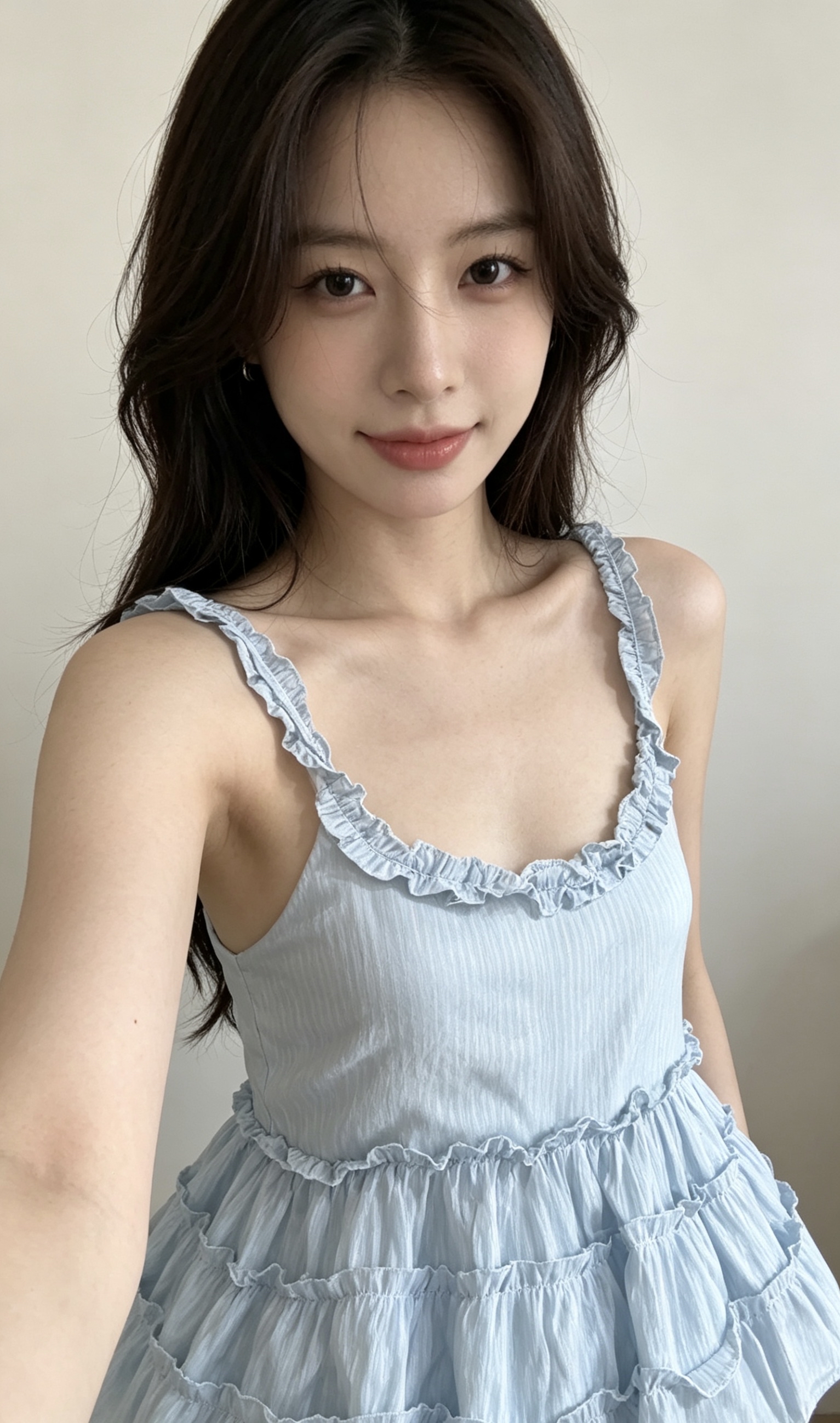 TP590荷叶边蓬松衣