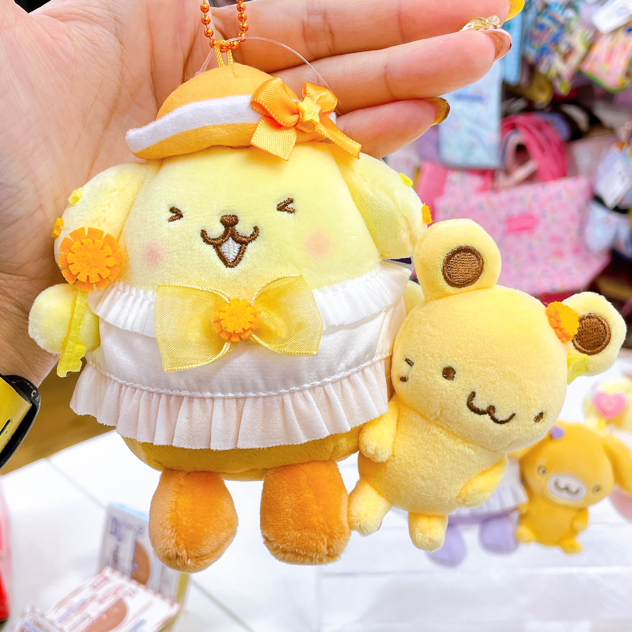 日本直送日本限定Pop up Store布丁狗 朋友仔公仔掛飾