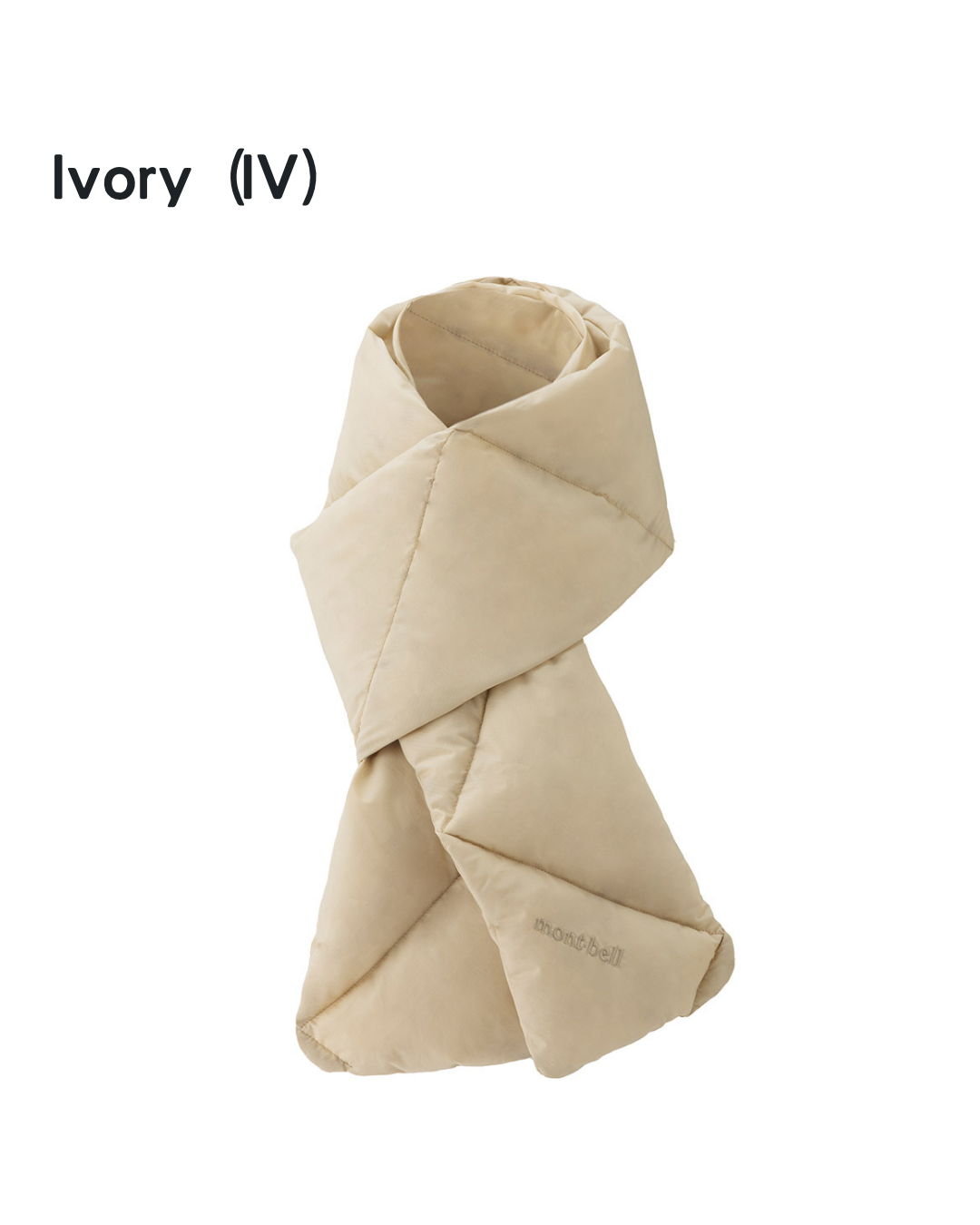 日本代購【  日本直送 Montbell 650FP 極輕量保暖羽絨頸巾 男女合穿 650 Fill Power Down Scarf Unisex 】
