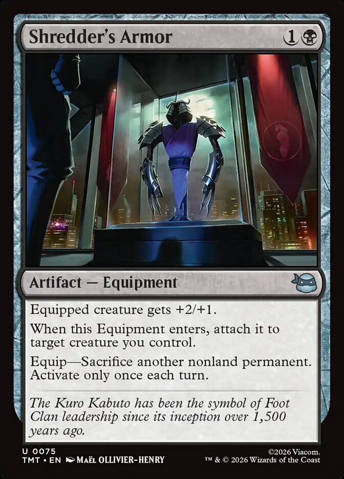 Shredder's Armor [TMT-75] [EN]