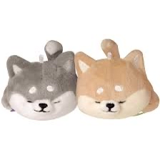 瞓覺柴犬孖扣 133149