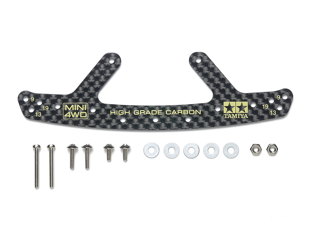 HG CARBON FRONT BUMPER PLATE (1.5mm)