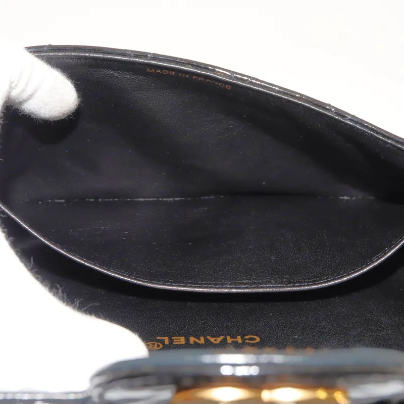 Chanel Matelasse Double Side Top Handle Flap Bag