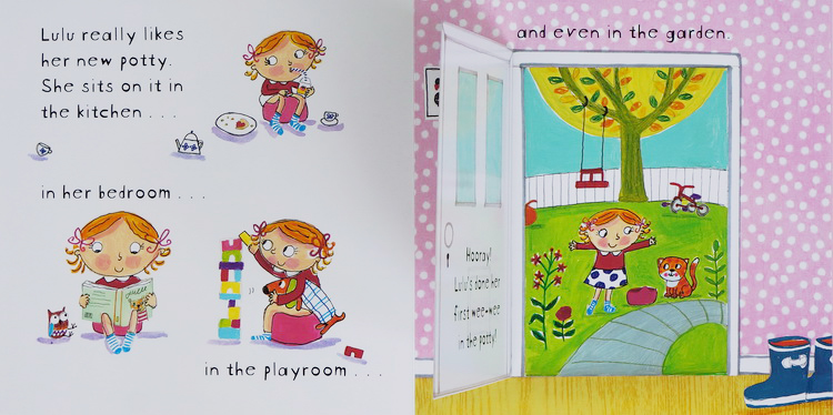 Bloomsbury Publishing LULU 生活好習慣系列翻翻書 Lulu's Loo