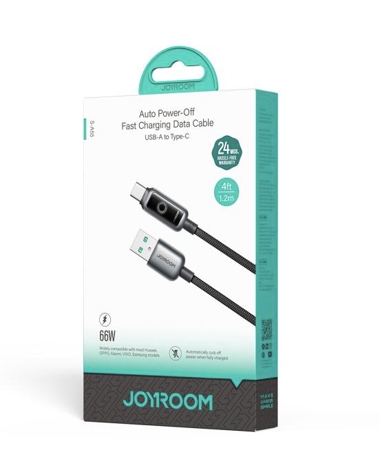 Joyroom USB-A to Type-C 快充數據線