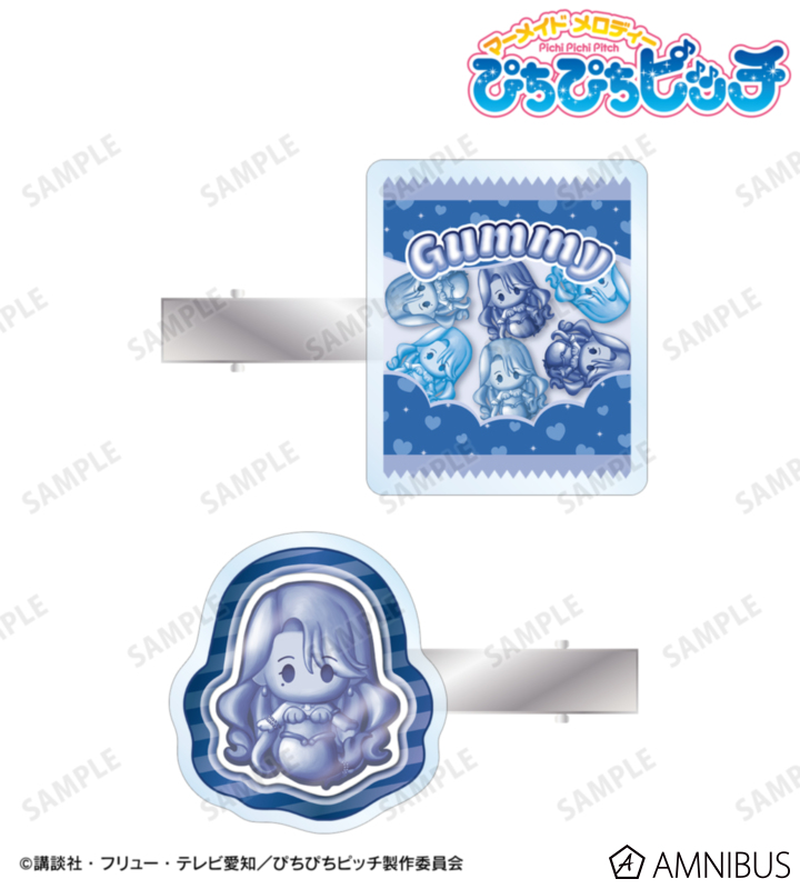 《Pre-Order》軟糖 petit-sserie Hair Clip Set｜唱K小魚仙 Pichi Pichi Pitch AMNIBUS 商品 (26PP33-P)
