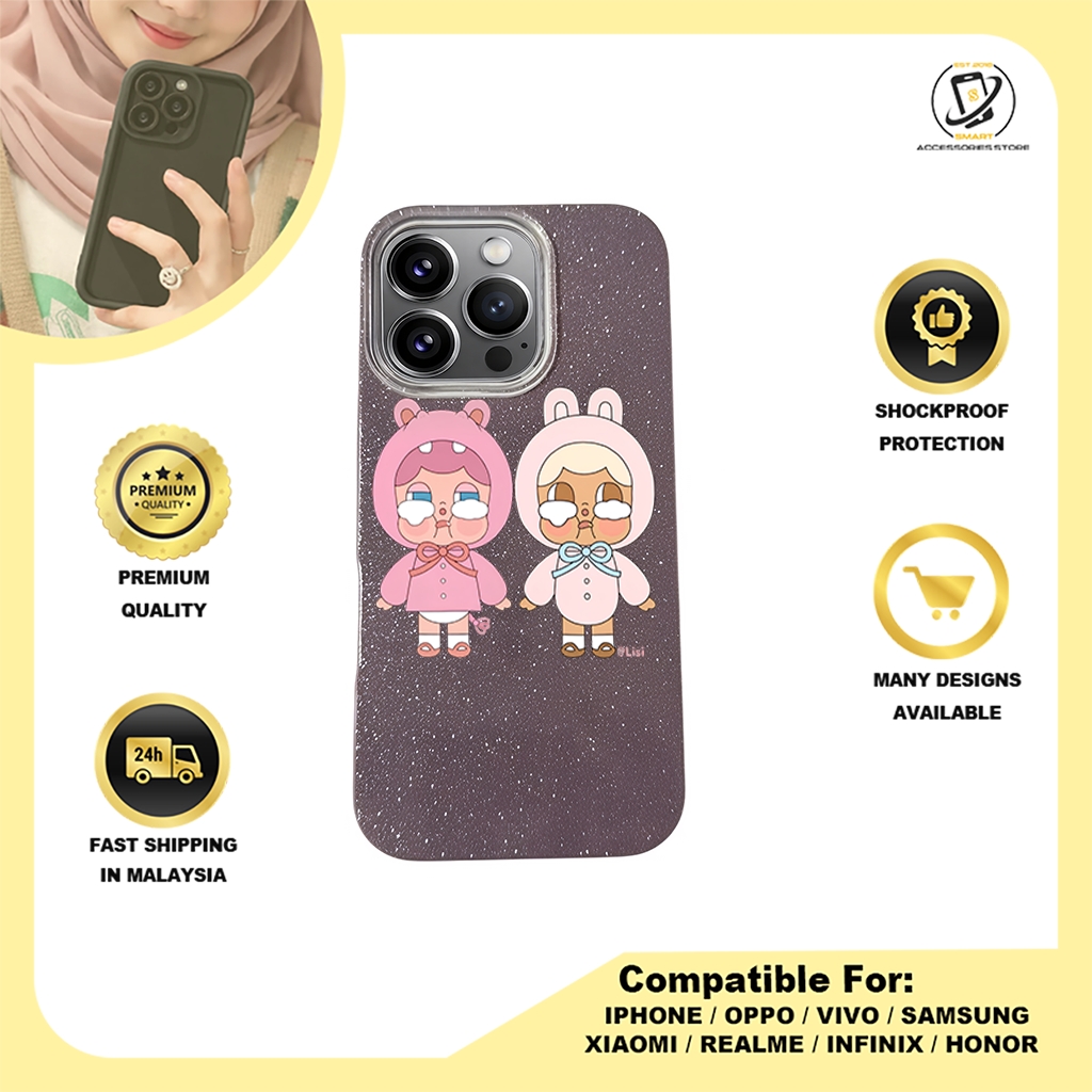 BLING CASE PHONE FOR IPHONE - DESIGN CRYBABY A