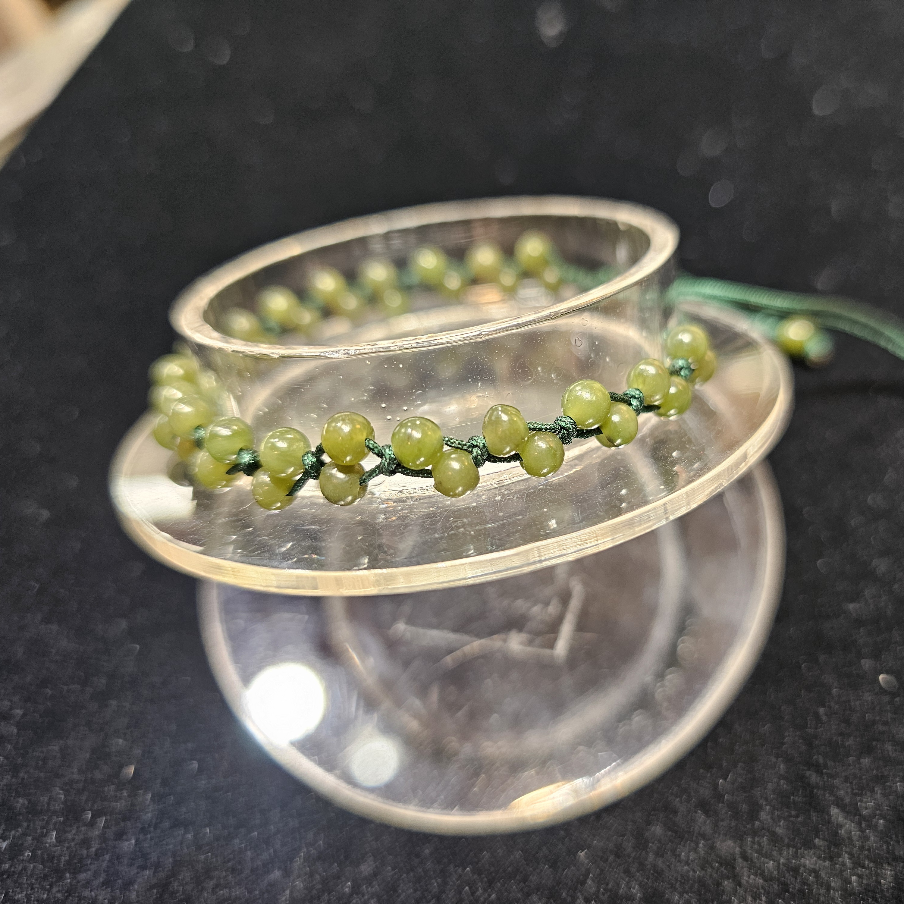 加拿大玉珠織繩手繩