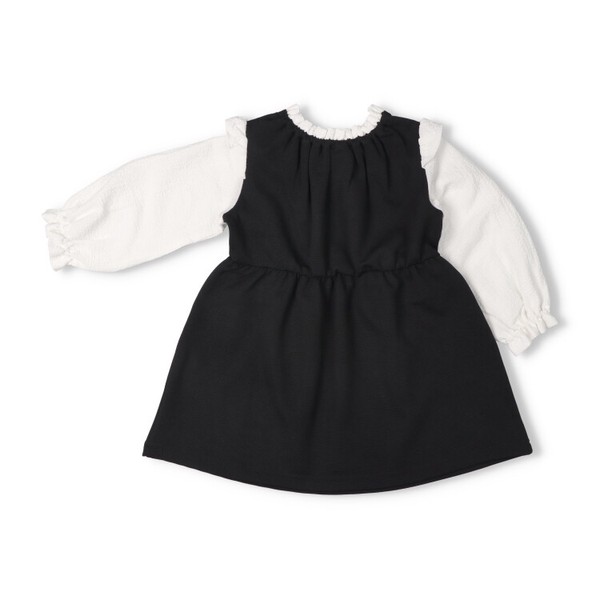 🆕【⭐訂購⭐】 🇯🇵日本直送🌀假2件 緞帶 連身裙🌀[ELBA-0060][260307]