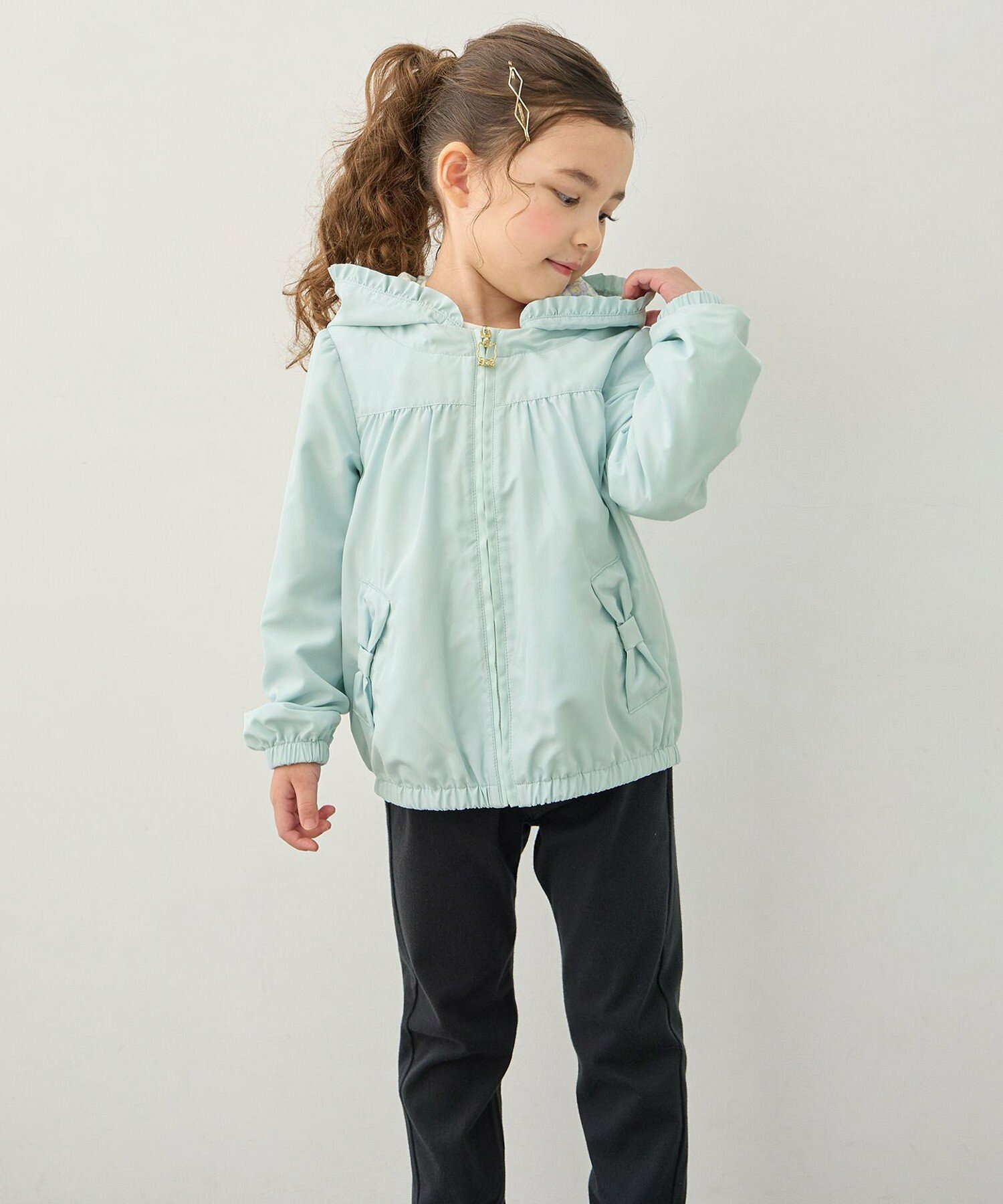 🆕【⭐訂購⭐】🇯🇵日本直送🌀撥水加工 少女 雙面風褸外套(帽子可拆卸)［5款選］🌀[ELBA-0159][260310]