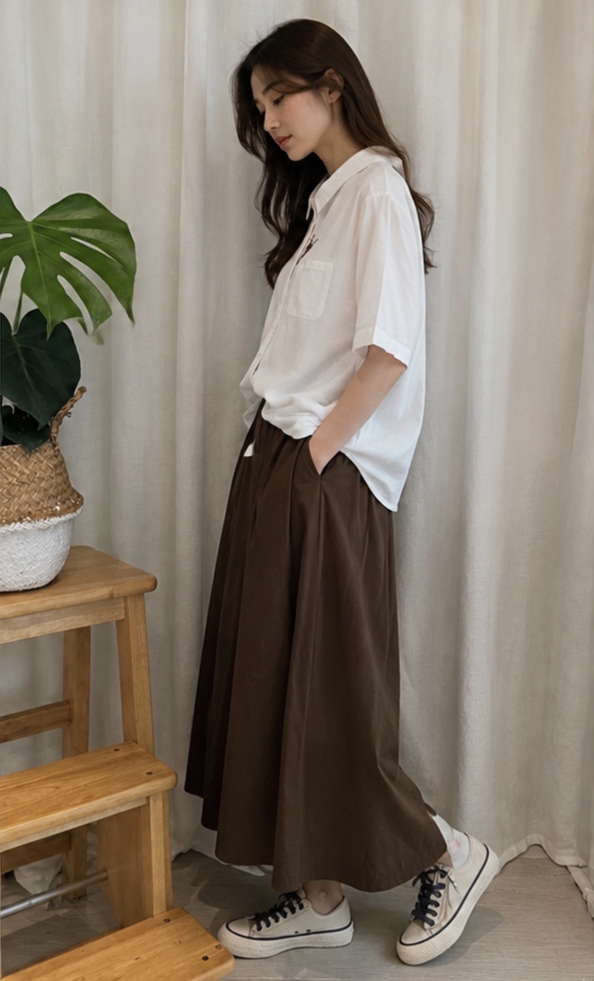 Re’Me Tiny Embroidery】 童话森林刺绣白衬衫 （下单后需3-5天时间制作）