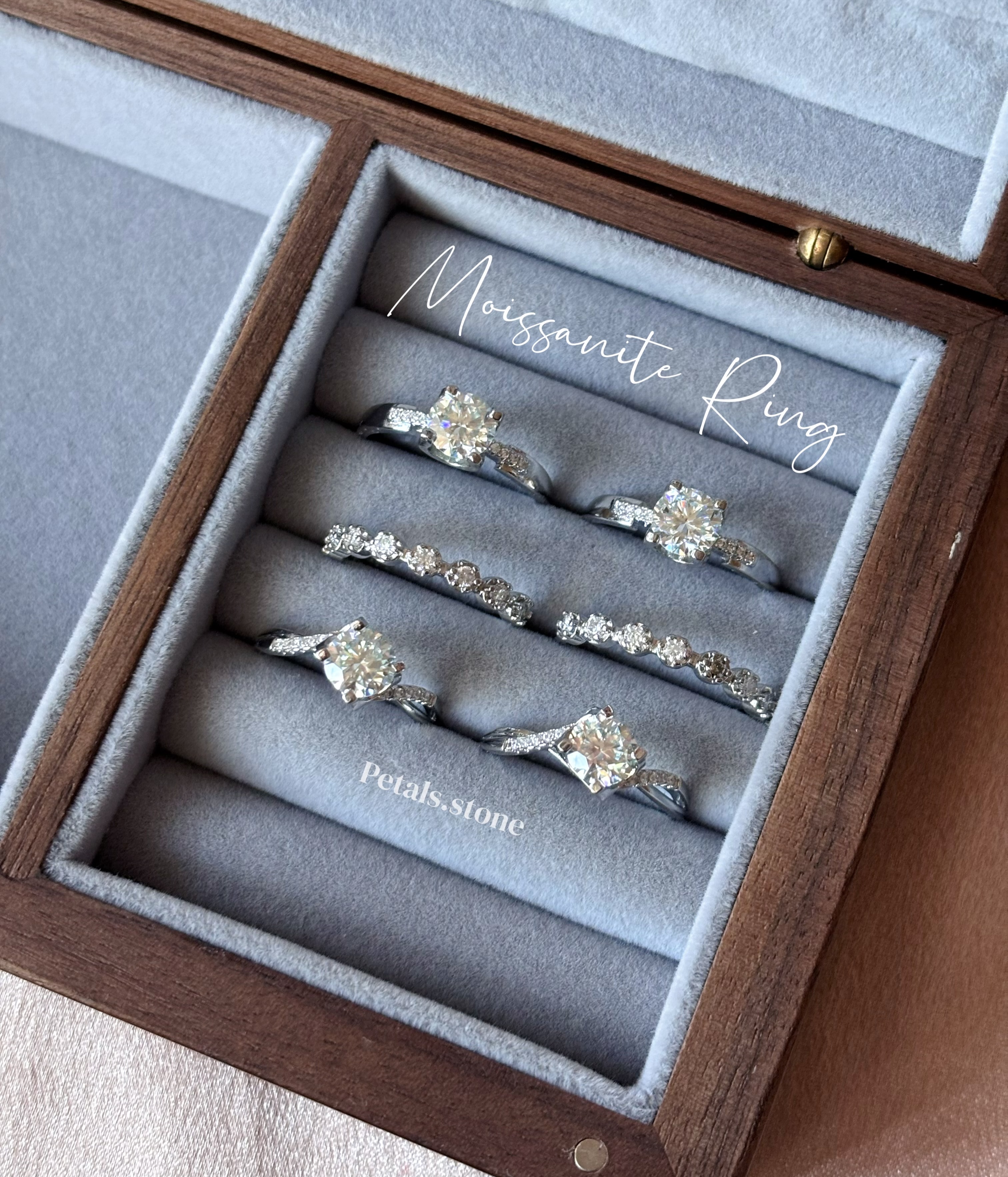 💍Moissanite Ring | 莫桑鑽系列戒指