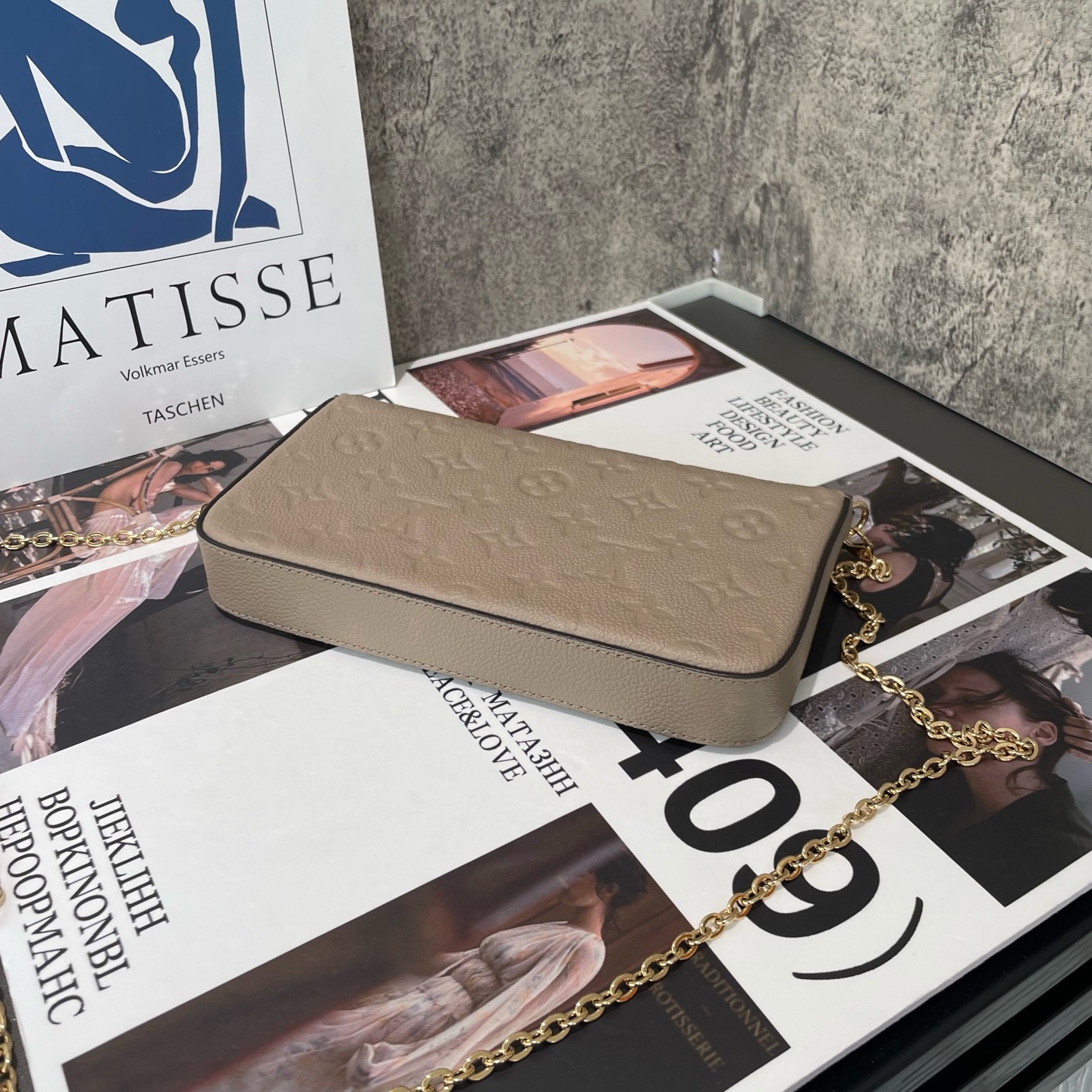 【預訂貨品】LV 全皮灰色 三合一woc