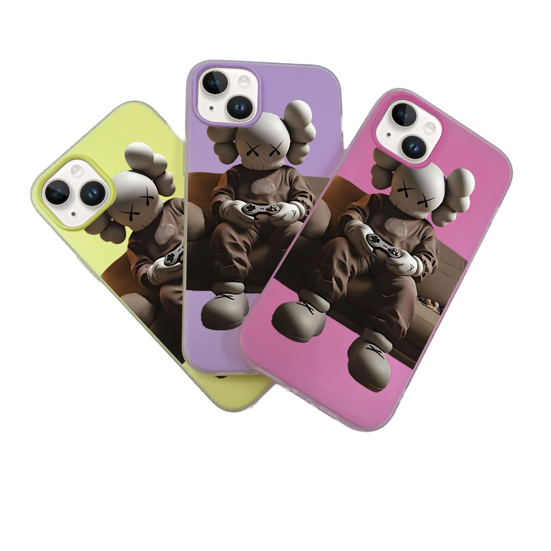 JELLY CASE PHONE FOR IPHONE - DESIGN KAWS A