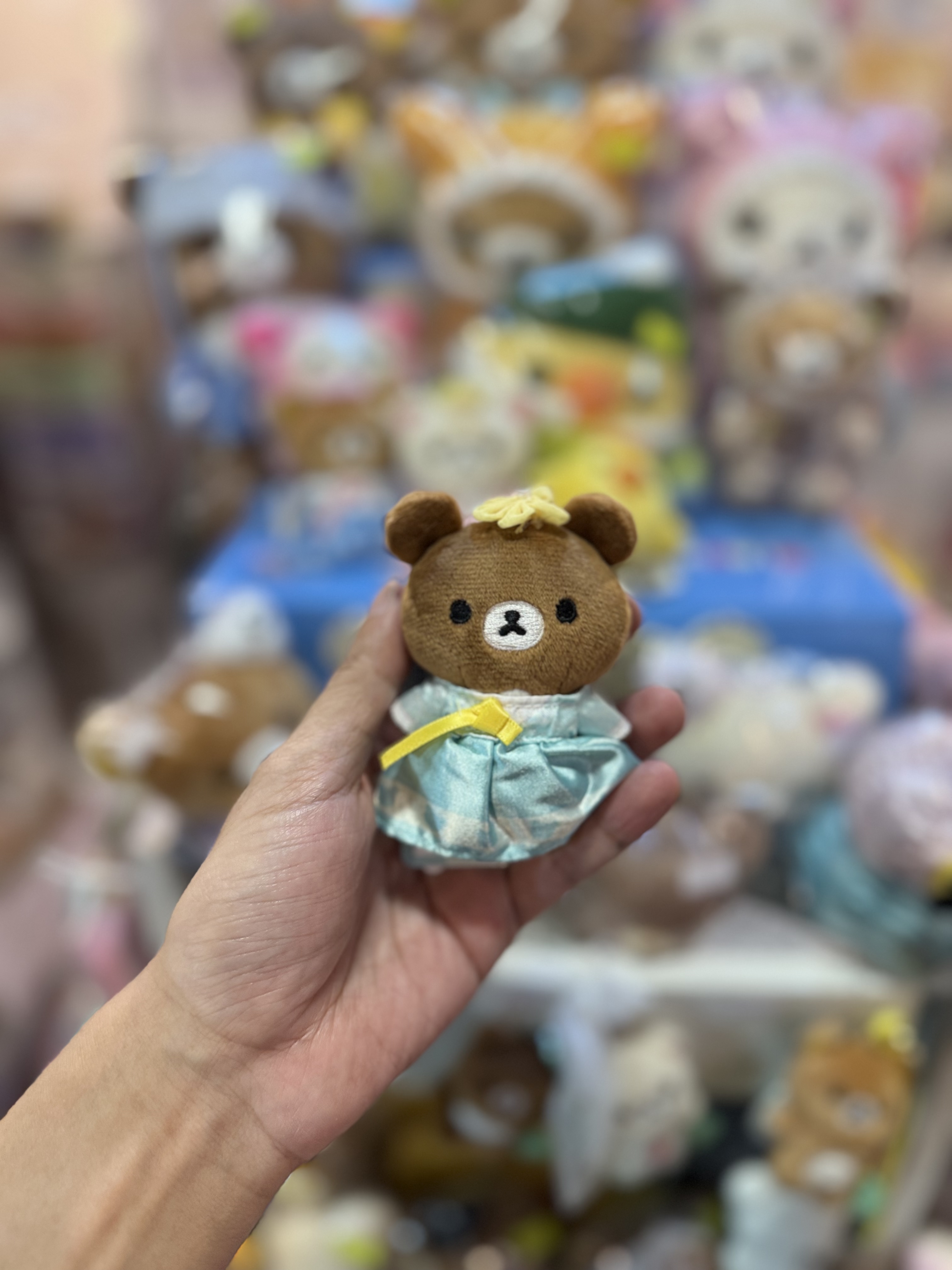 《現貨》全新韓國專店限定 Rilakkuma韓服造型手玉公仔
