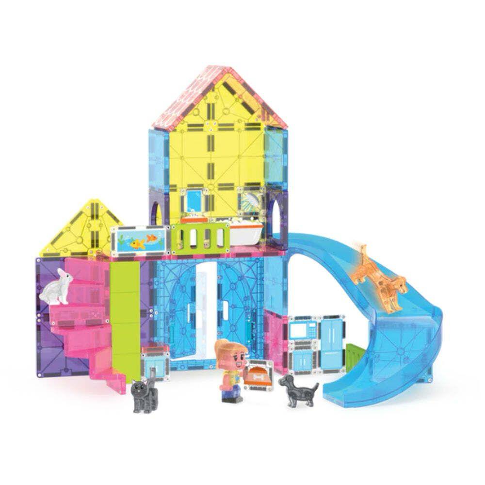 Magna-Tiles - 磁力積木寵物樂園套裝 50 件組