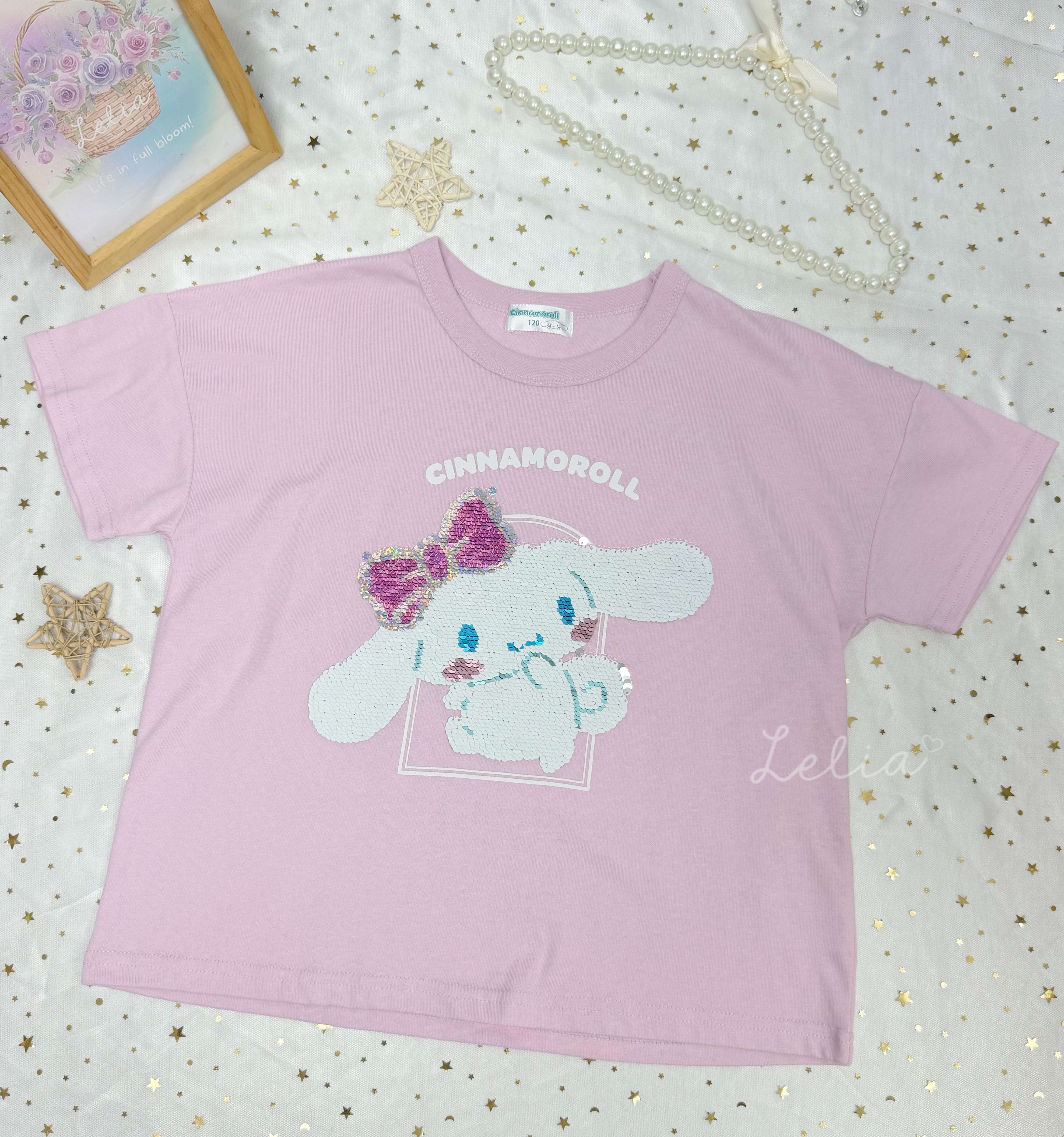 ▫️現貨▫️玉桂狗魔法閃片Tee