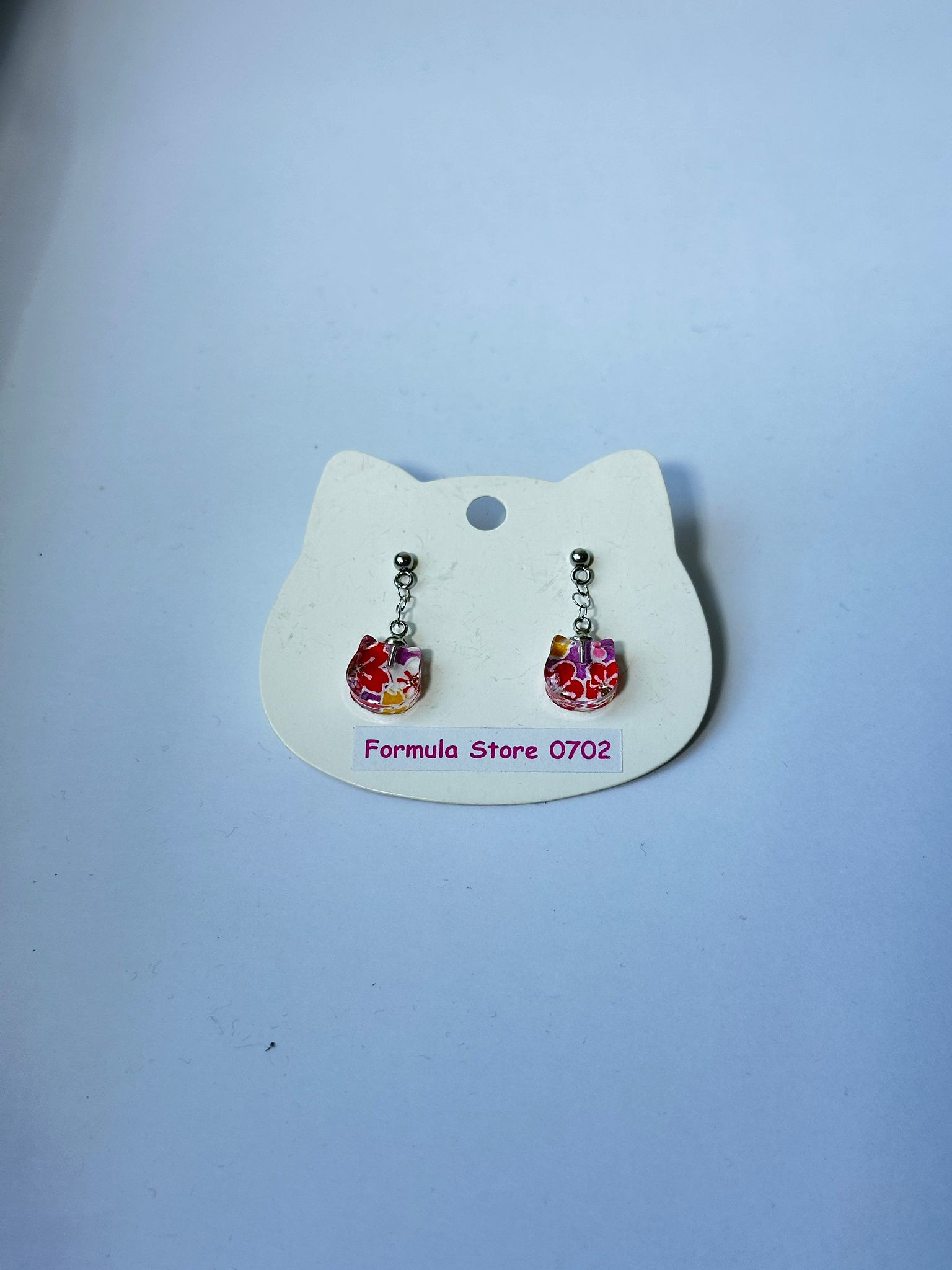 可愛貓咪造型耳環 - Formula Store 0702