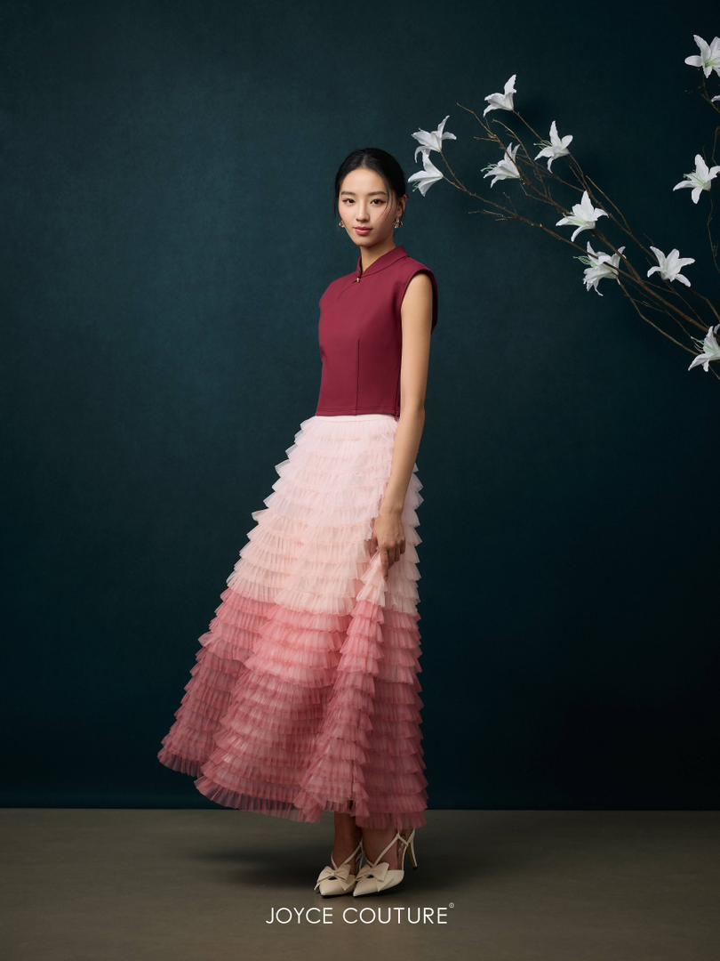 精致纽扣点缀上衣 t0171