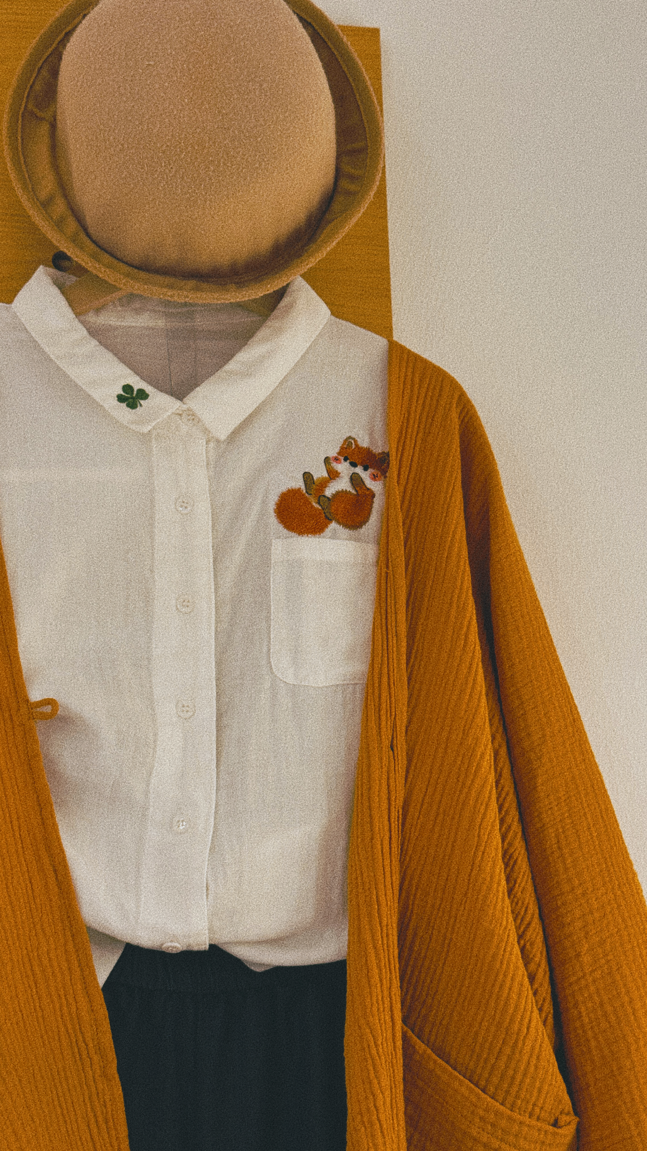 A Fox Kind of Day｜独家手作刺绣衬衫 🦊