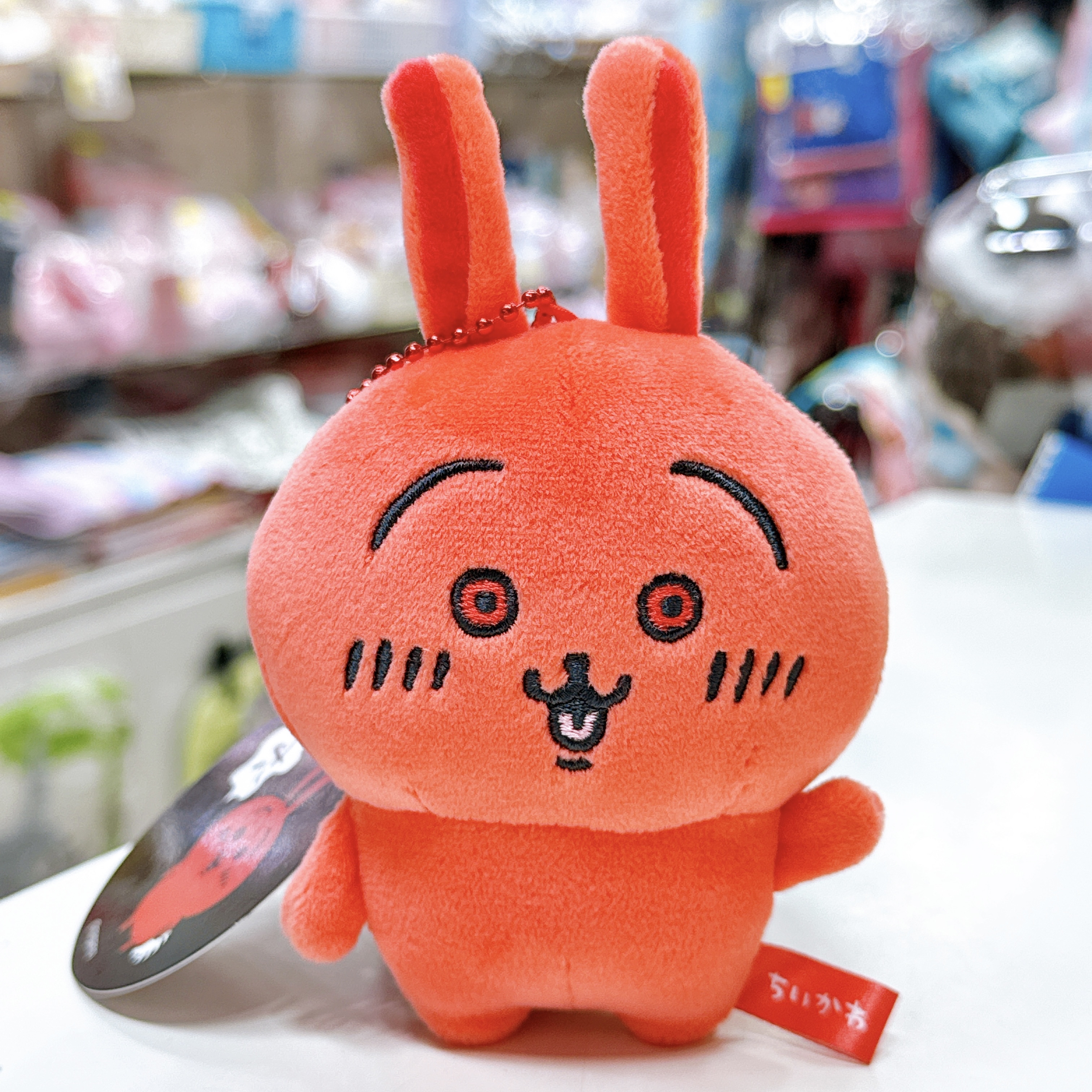 日本版Chiikawa 咖喱系列公仔掛飾/紅溫兔
