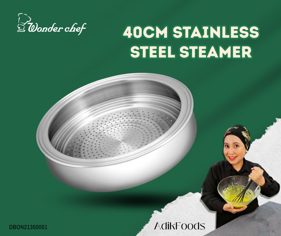 Stainless Steel Steamer 40cm