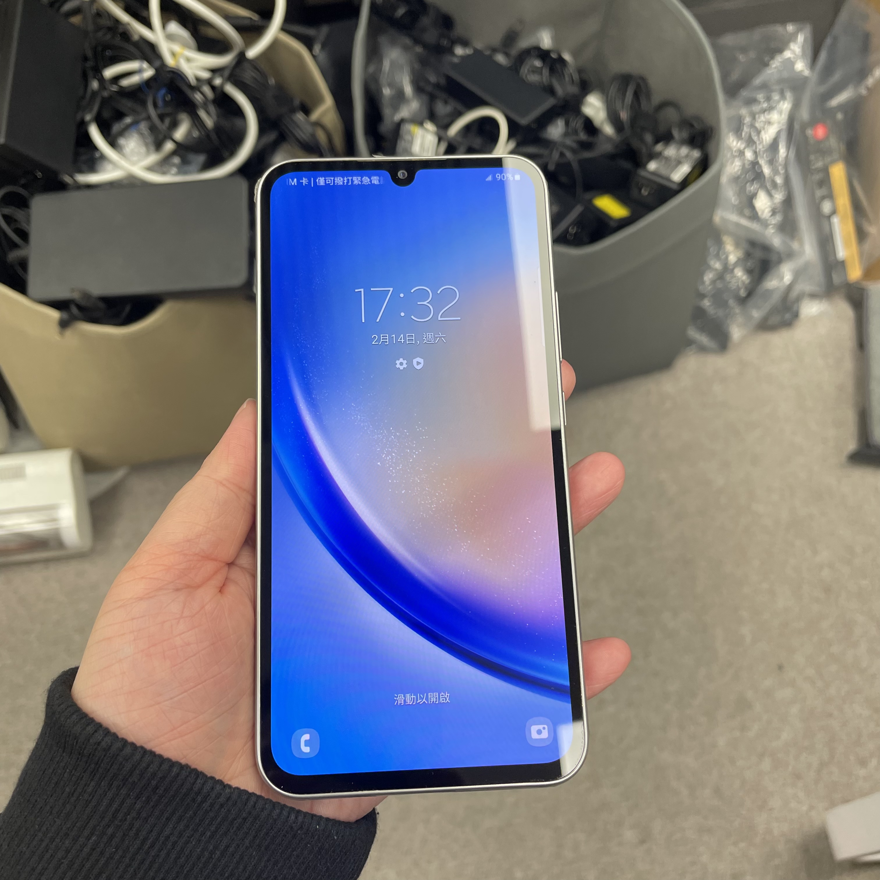 *5953 Galaxy A34 5G 完美機 8+128GB 銀色 sliver