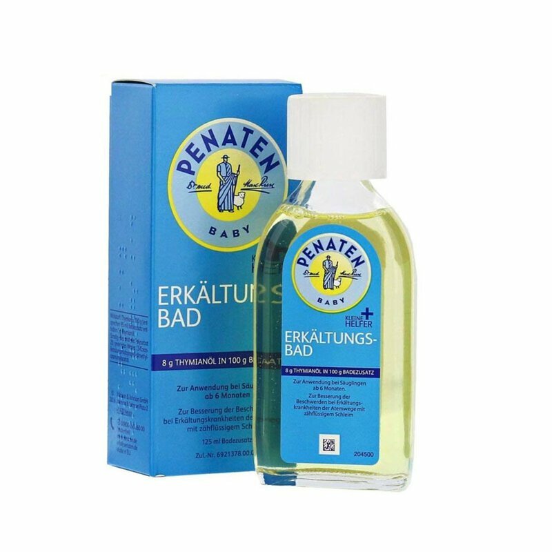 Penaten 嬰兒感冒沐浴油-1支- 現貨