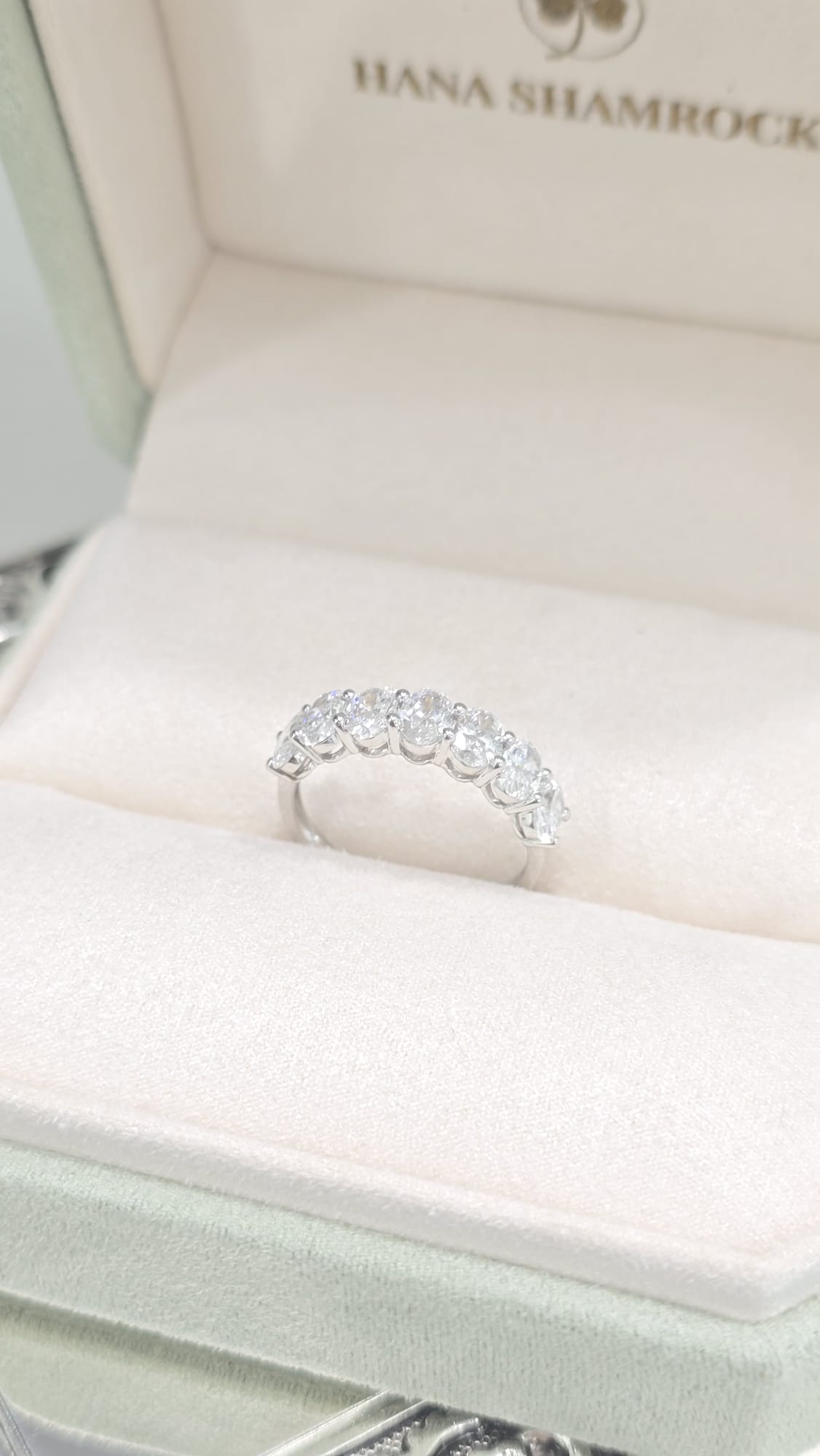 18K白培育鑽石戒指 D1.78ct/7 W2.67g S14#