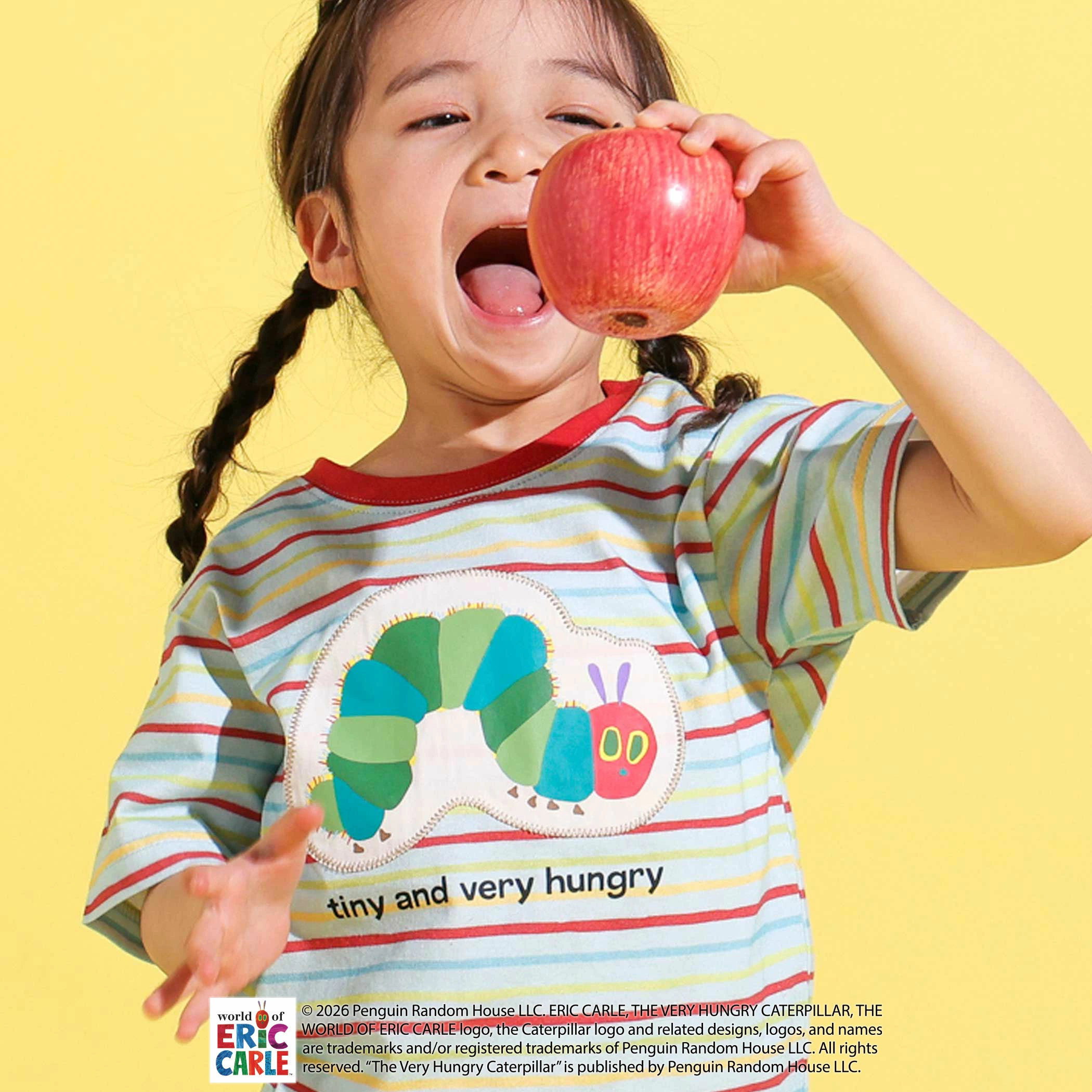 🆕【⭐訂購⭐】 🇯🇵日本直送 🌀SLAP SLIP x #theVeryHungryCaterpillar 短袖TEE［3款選］🌀[ELCA-0143][260404]