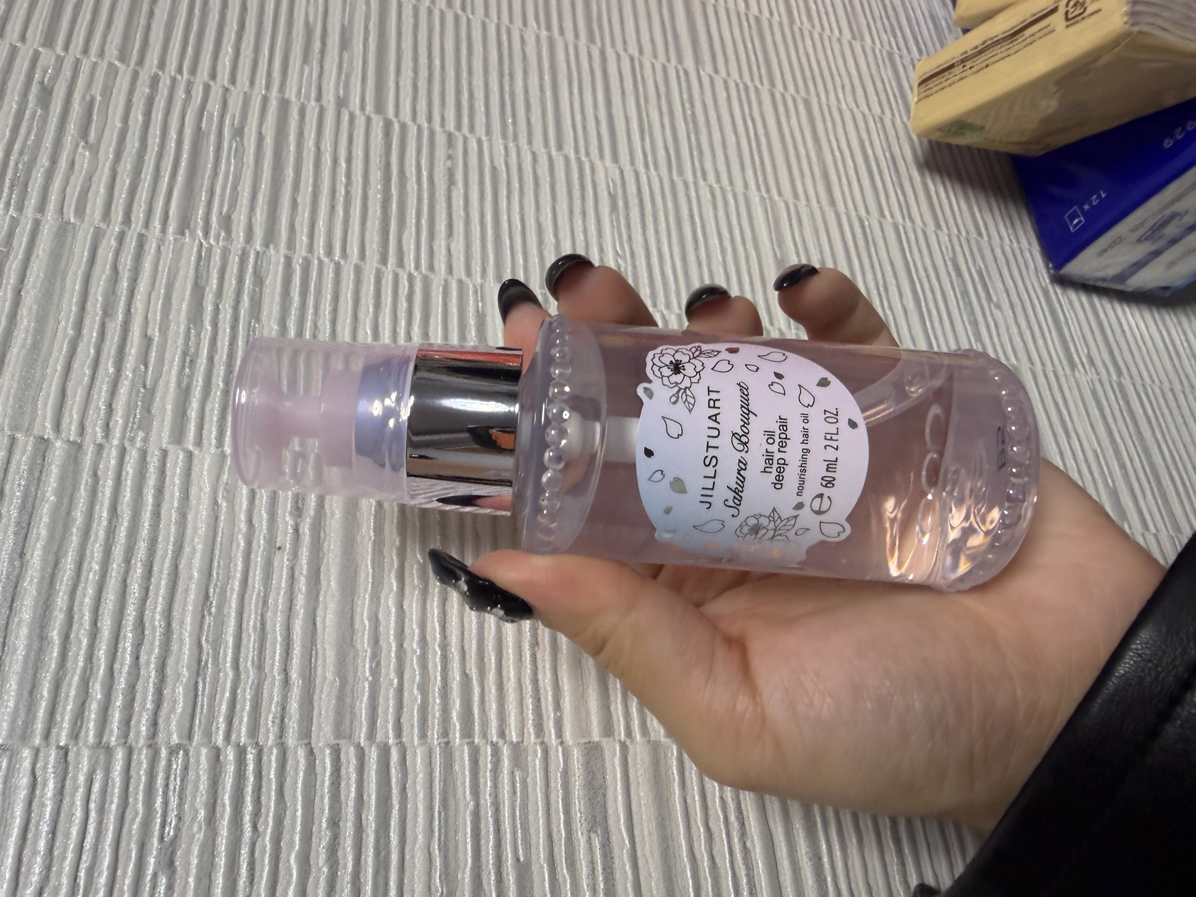 現貨 日本 Jill Stuart櫻花限定 Hair Oil Deep Repair 修護護髮油 60ml
