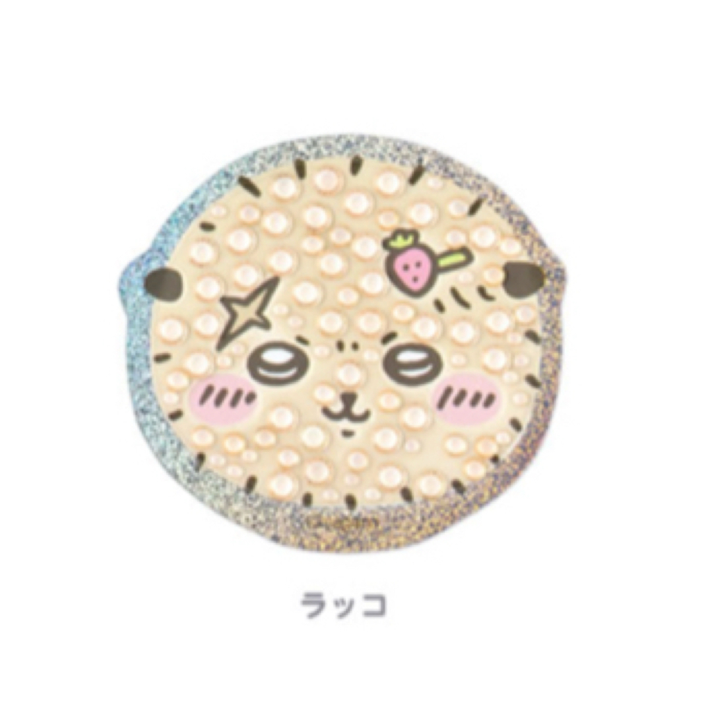 Chiikawa 閃石貼紙｜預訂