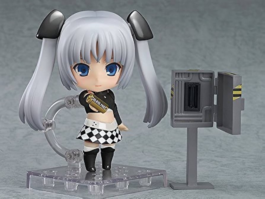 日版 黏土人406b 異色 限定版 單色小姐The Animation 可動figure