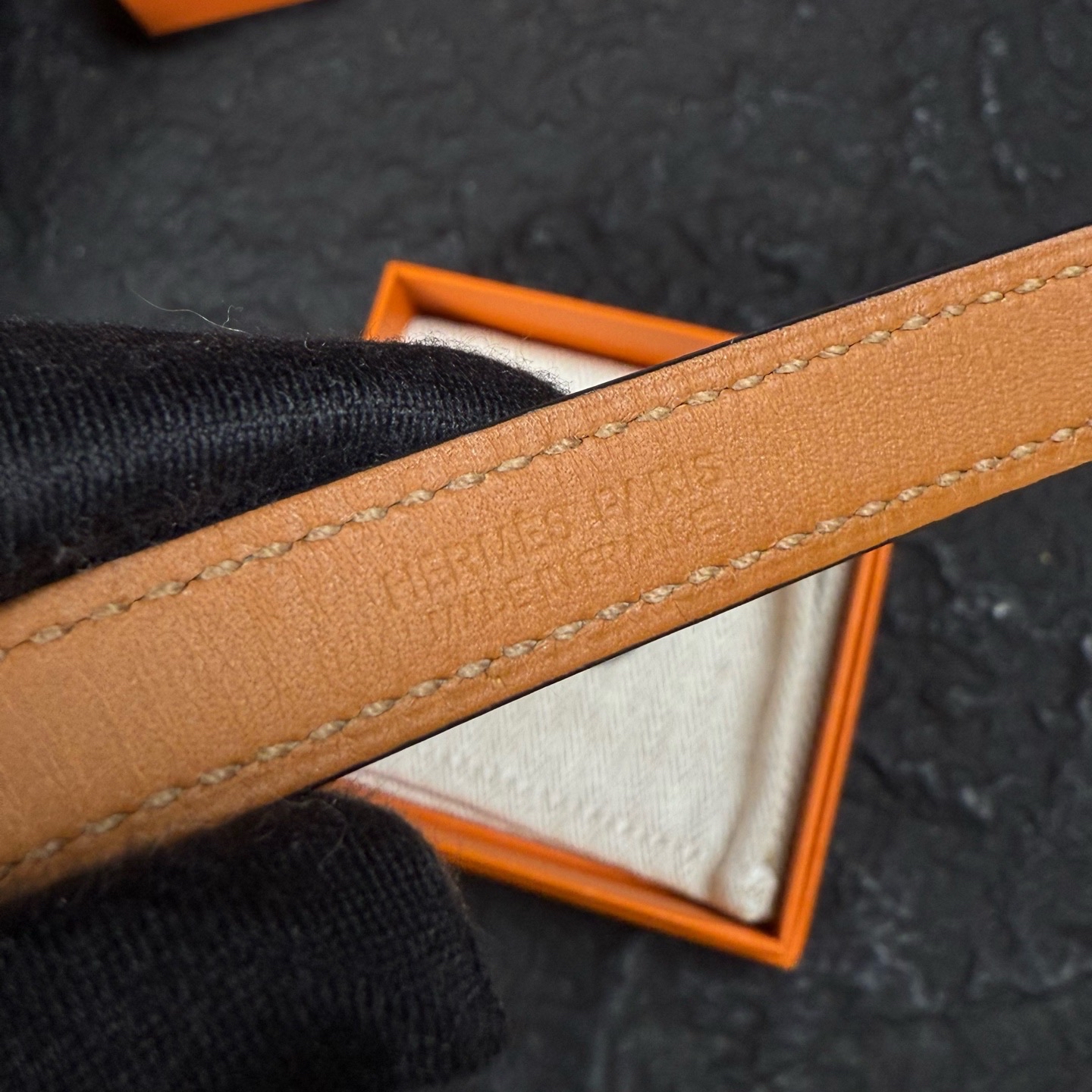 Pre-owned Hermès Rivale Double Tour