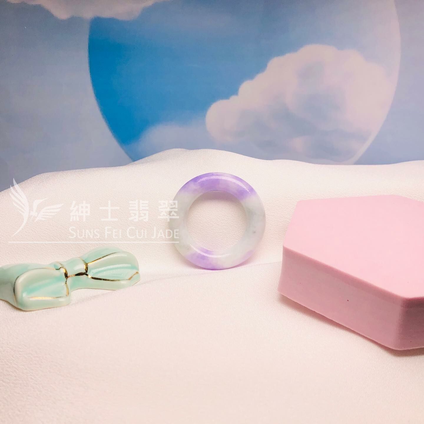 木那濃色藍紫肥嘟嘟平安環