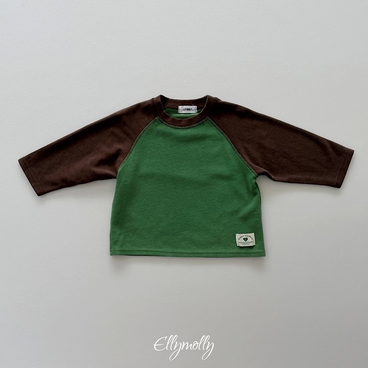 Ellymolly | Raon color raglan t