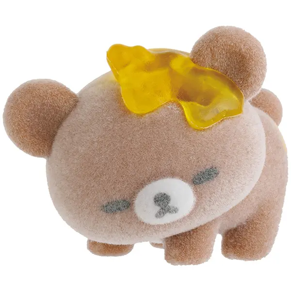 限定 鬆弛熊 Petit Rilakkuma 迷你膠公仔（Rilanowa・茶小熊）