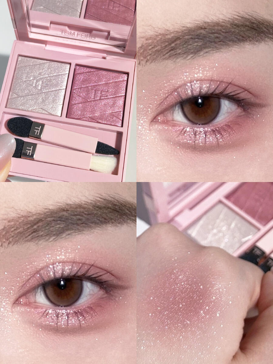2026七夕限定！ TOM FORD 湯姆福特 TF 雙色眼影 唇膏 151 12 胭脂 02 氣墊