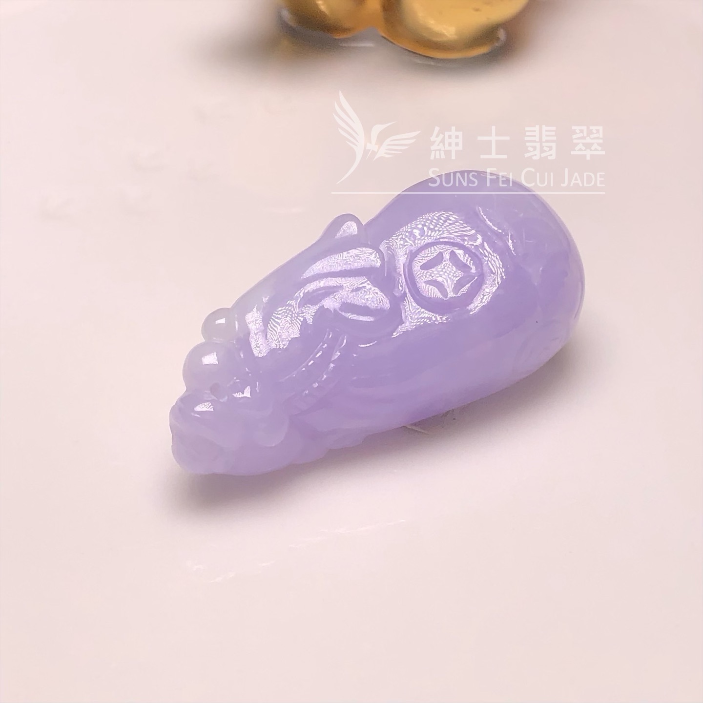 紫底蘭錢袋 B08198