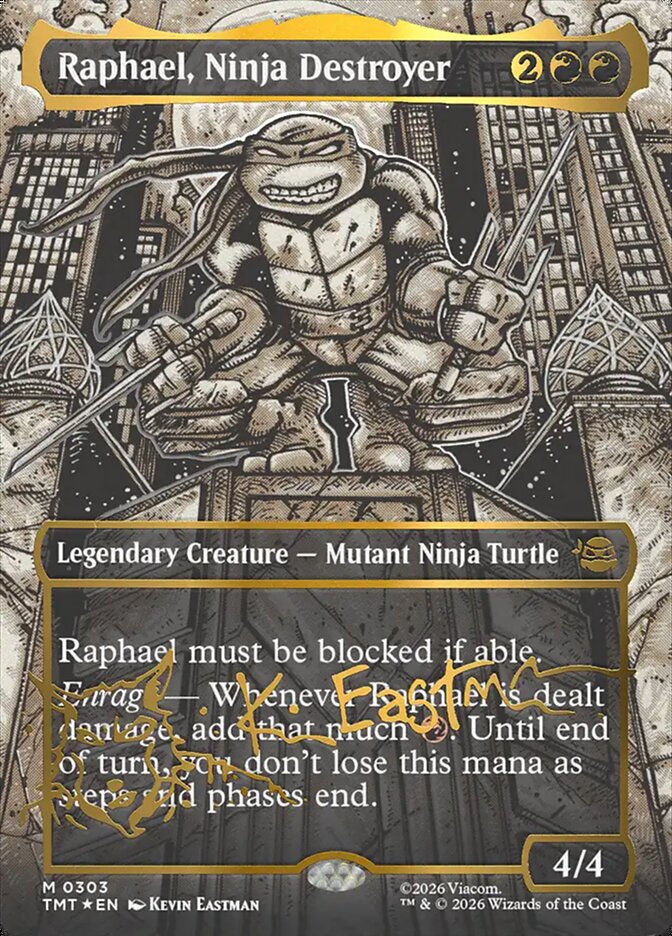Raphael, Ninja Destroyer [TMT-303] [EN]