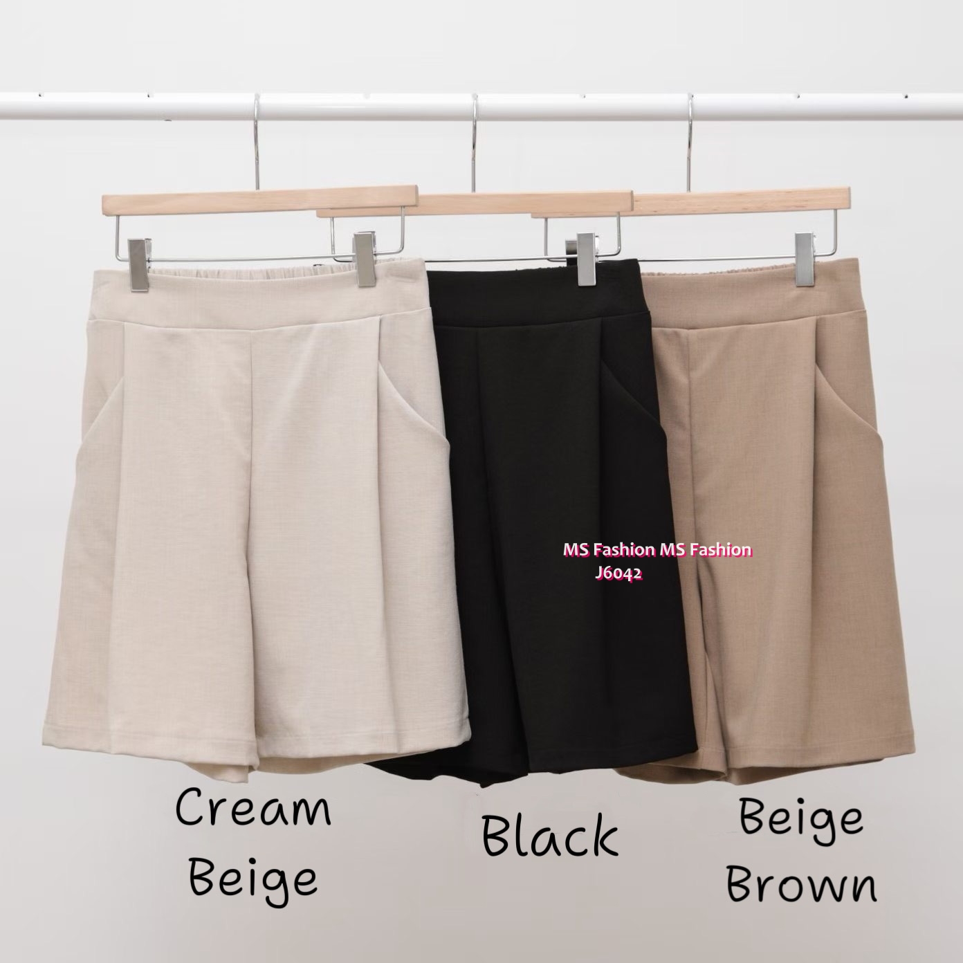 J6042 韓國🇰🇷靚西裝料短褲仔